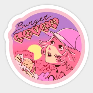 Burger Lover Sticker